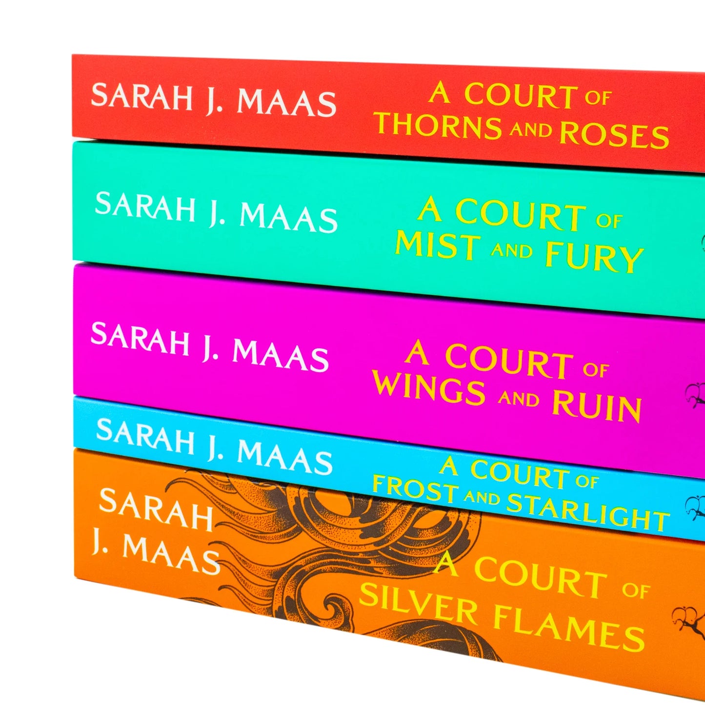 A Court of Thorns and Roses – Complete 5 Book Collection Set: Fantasy, Magic, Romance & Adventure - By Sarah J. Maas - Paperback