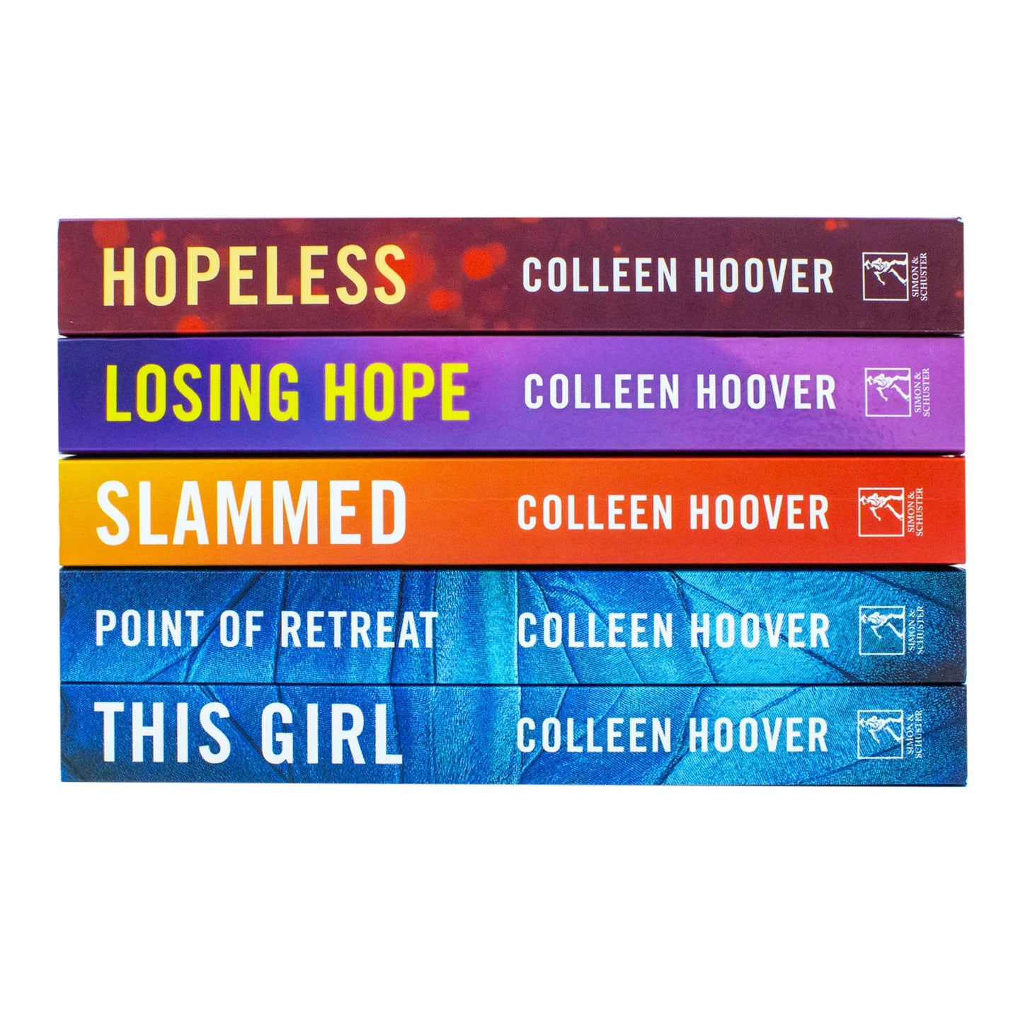 Colleen Hoover Collection – 5 Book Set: Slammed, Point of Retreat, This Girl, Hopeless & Losing Hope - By Colleen Hoover - Paperback