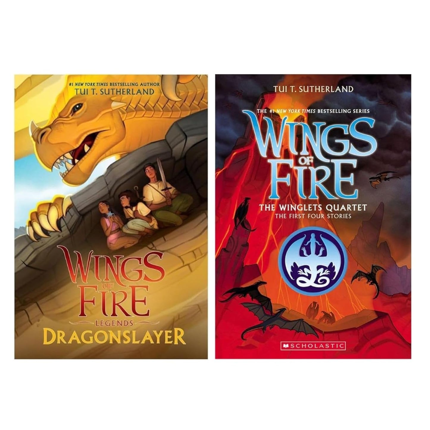 Wings of Fire Paperback Series Complete Collection, Books 1–18 | Full Dragon Fantasy Set - by Tui T. Sutherland - Paperback