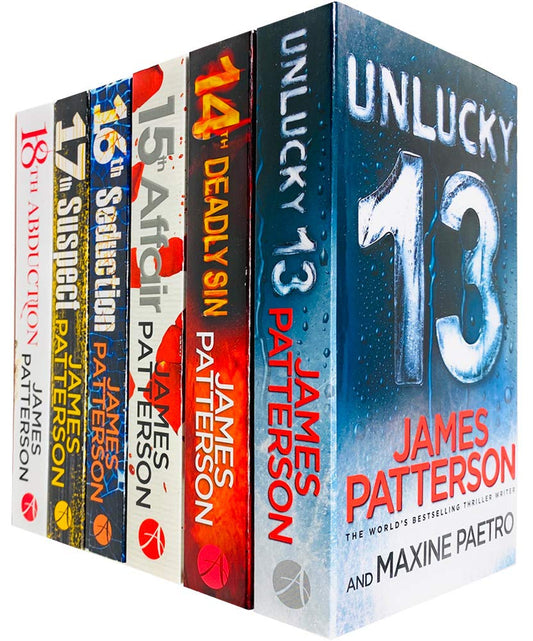 Women's Murder Club Series 6 Books Collection Set - Books 13-19 - James Patterson - Paperback