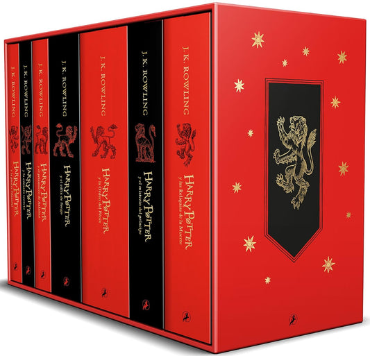 Estuche Harry Potter Gryffindor Edición Limitada -  Harry Potter Gryffindor House. Boxed Set - Limited Edition - Spanish Edition)