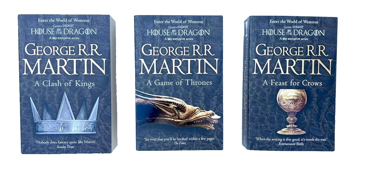 A Game of Thrones Set Song of Ice and Fire 7 Books Collection - George R.R Martin - paperback