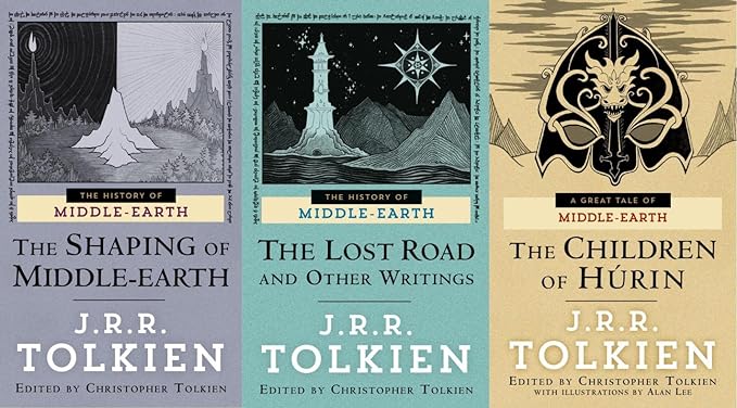 Middle Earth and Lord of the Rings Series 12-book Collection Set by J.R.R. Tolkien - Mass Market Paperback