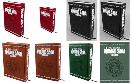 Vinland Saga Deluxe – 8 Book Collection: Volumes 1–8 - By Makoto Yukimura - Hardcover