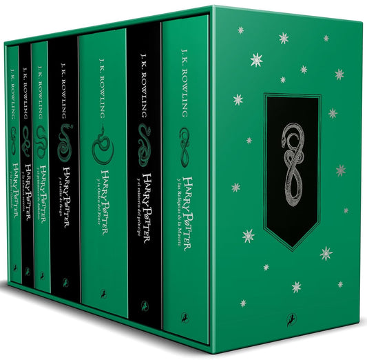 Estuche Harry Potter Slytherin Edición Limitada - Harry Potter Slytherin House. Boxed Set - Limited Edition - Spanish Edition