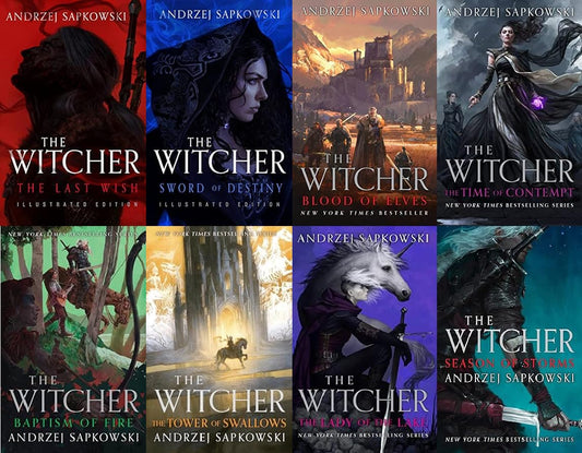 The Witcher – Complete 9-Book Hardcover Collection