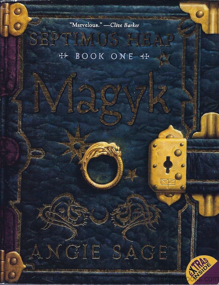 Septimus Heap – Complete 7 Book Collection: Magyk, Flyte, Physik, Queste, Syren, Darke & Fyre - By Angie Sage - Paperback