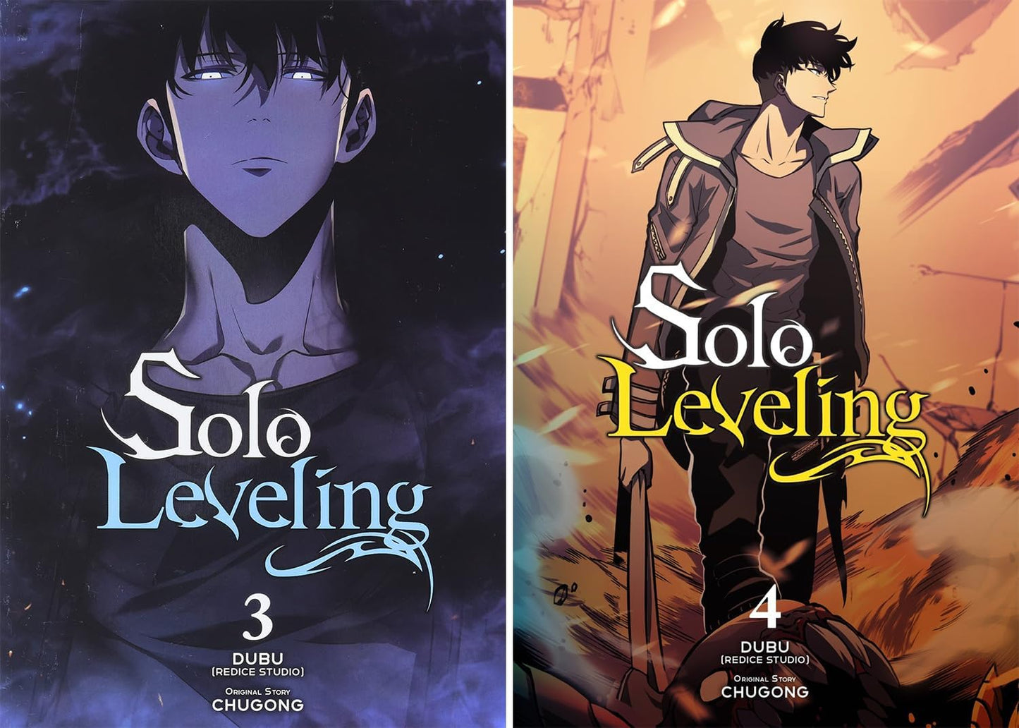 Solo Leveling Manga Series Vol 1-8: 8 Books Collection Set - Manga - by Chugong -Paperback