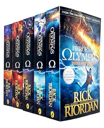 Heroes of Olympus Complete Collection: Five Book Set - RIck Riordan - Paperback