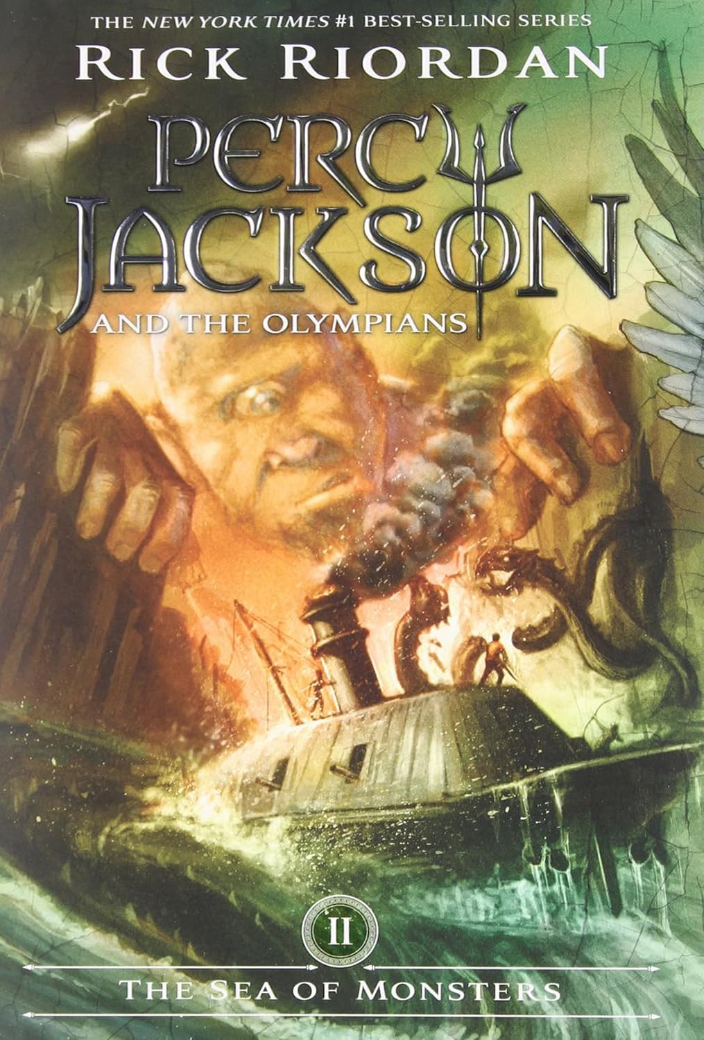 Percy Jackson and the Olympians Series 7 Books Set: The Lightning Thief, Sea of Monsters, Titan's Curse, Battle of the Labyrinth, Last ... of the Gods, Wrath of the Triple Goddess - by Rick Riordan - Hardcover