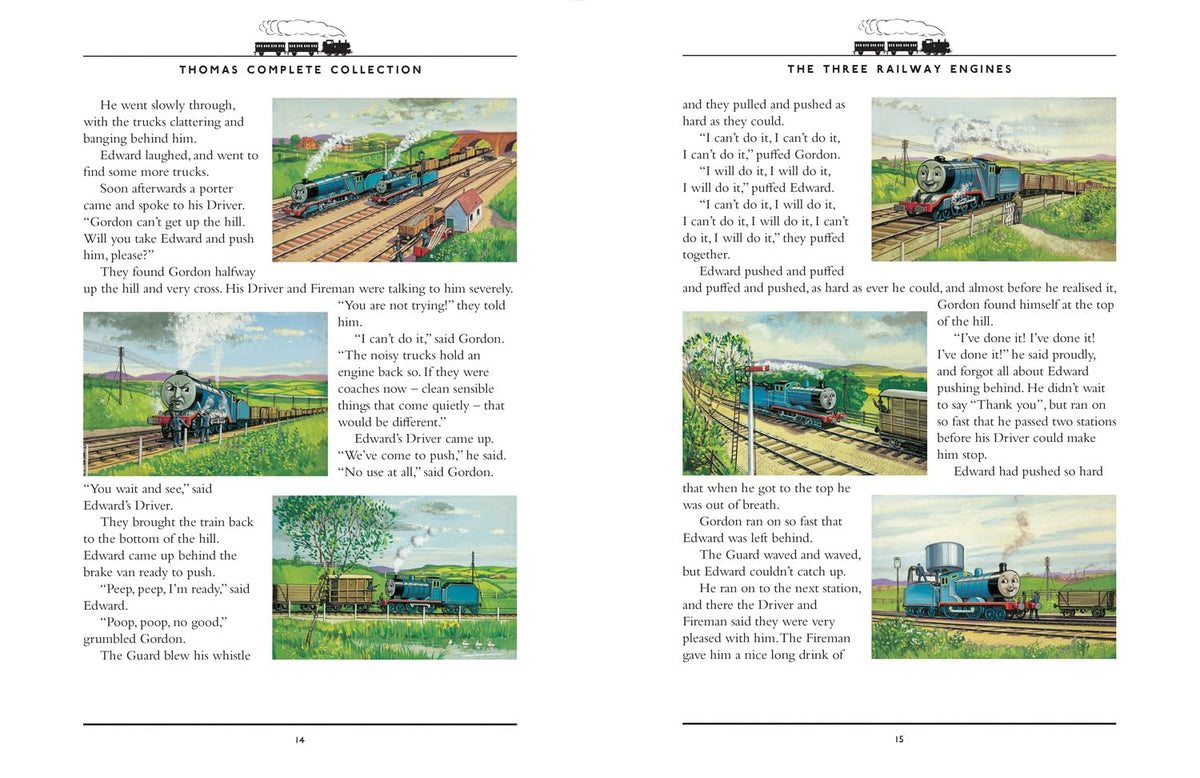 Thomas Train Reader Thomas the Tank Engine Complete Collection, The Original Railway Serie ...