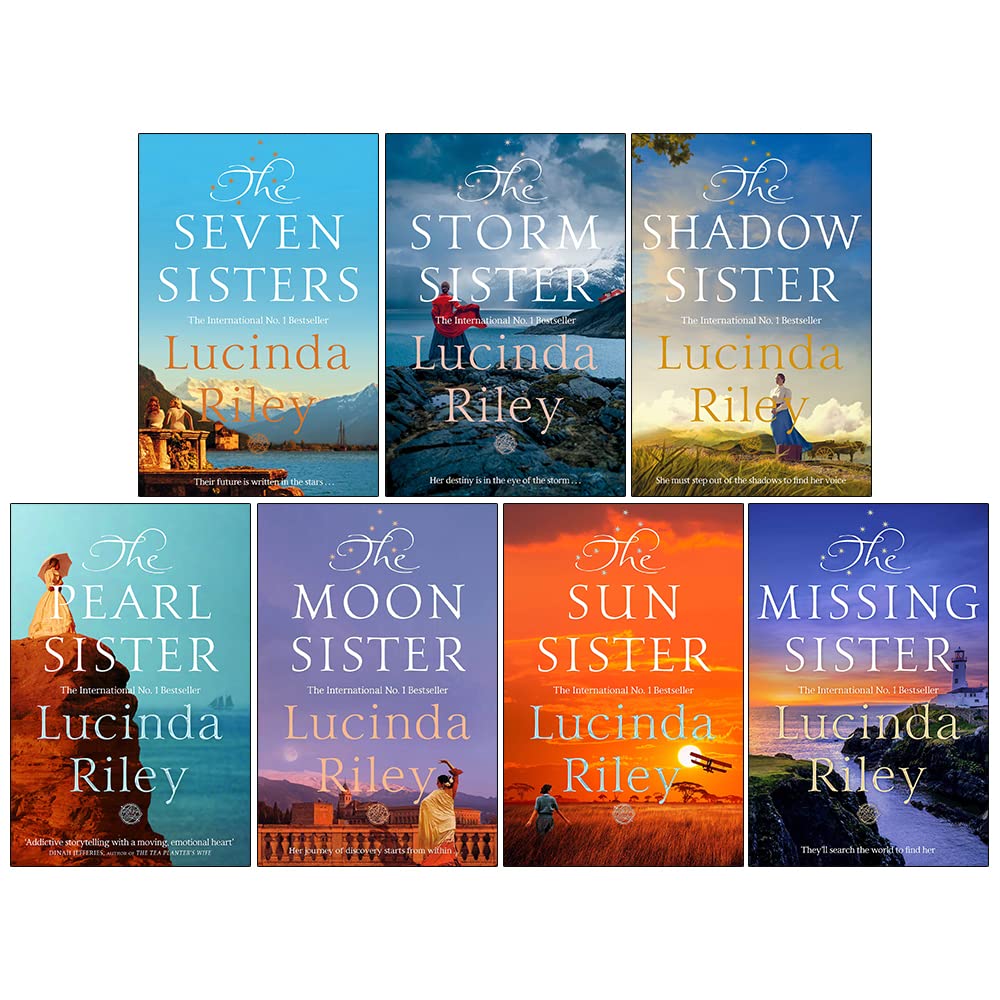The Seven Sisters – 7 Book Collection Set: The Seven Sisters, The Storm Sister, The Shadow Sister, The Pearl Sister & More - By Lucinda Riley