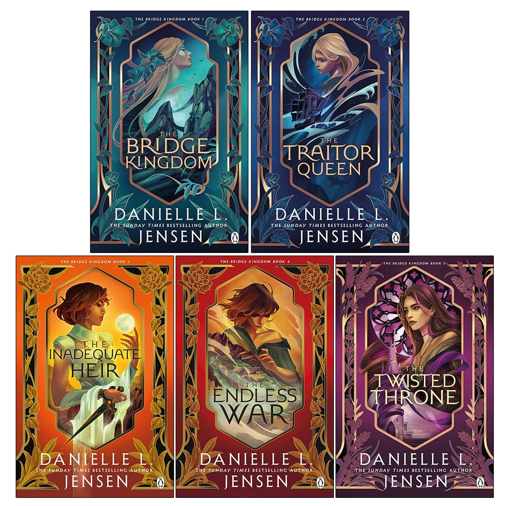 The Bridge Kingdom Collection – 5 Book Set: Complete Series - By Danielle L. Jensen - Paperback