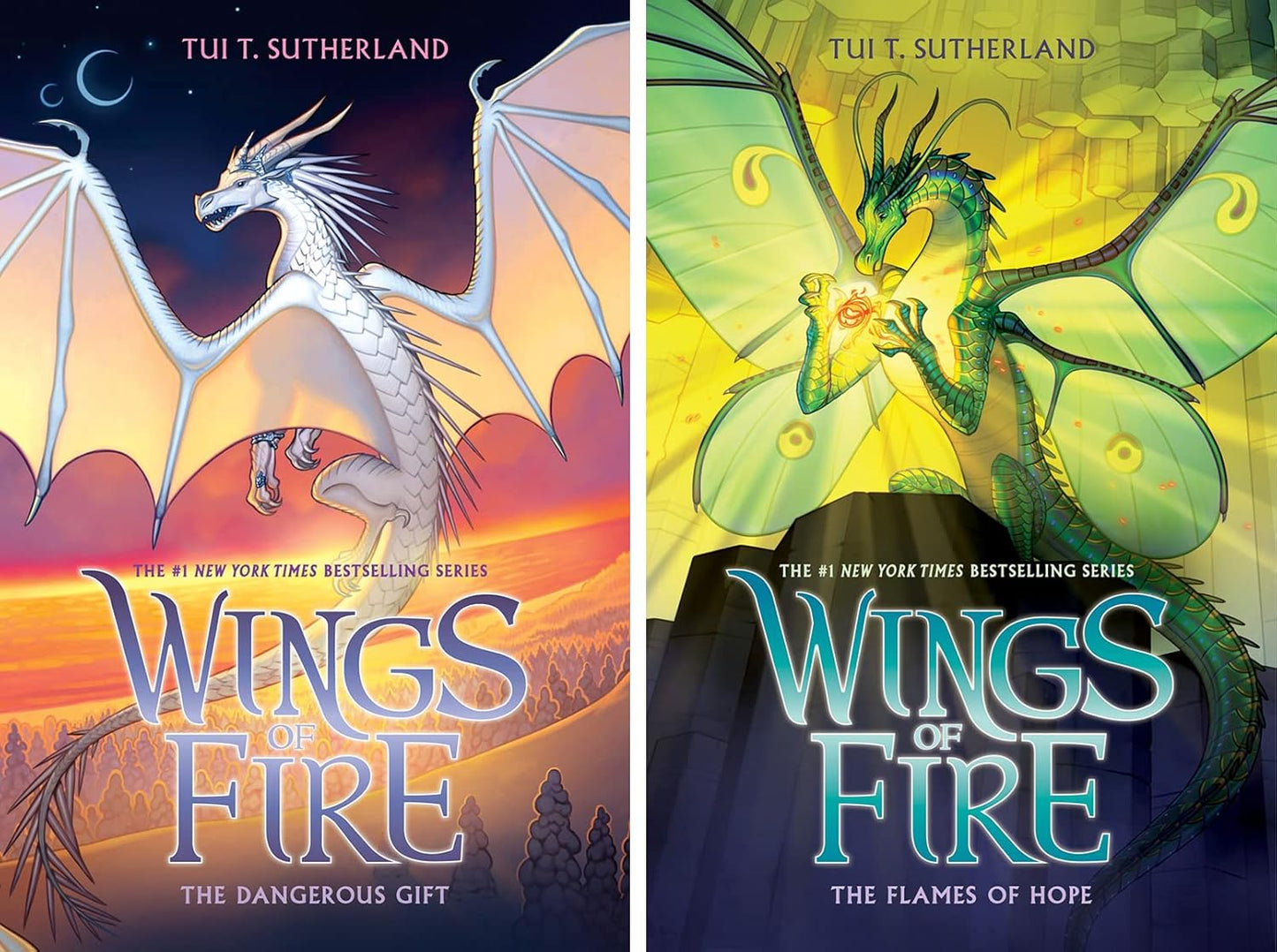 Wings of Fire Hardcover Series Complete Collection, Books 1–15  Premium Hardcover Set - by Tui T. Sutherland - Hardcover