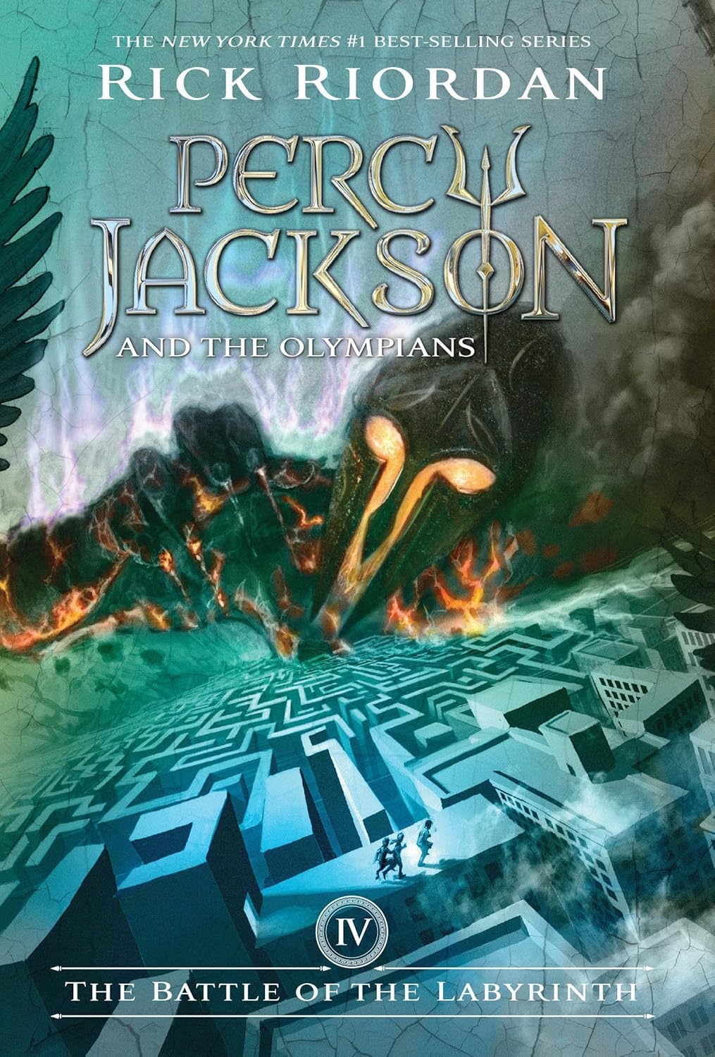 Percy Jackson and the Olympians Series 7 Books Set: The Lightning Thief, Sea of Monsters, Titan's Curse, Battle of the Labyrinth, Last ... of the Gods, Wrath of the Triple Goddess - by Rick Riordan - Hardcover