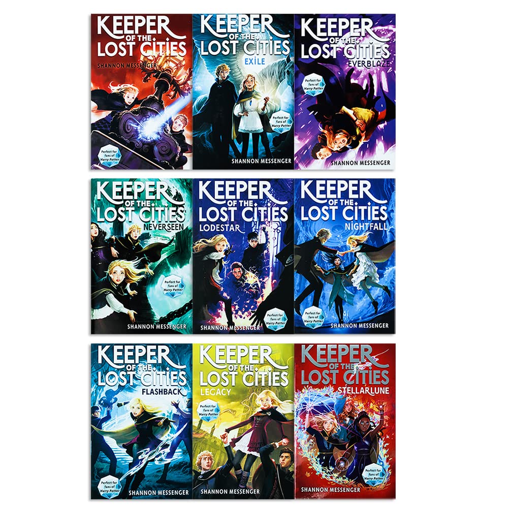 Shannon Messenger..Keeper of the Lost Cities Collection Books 1-9