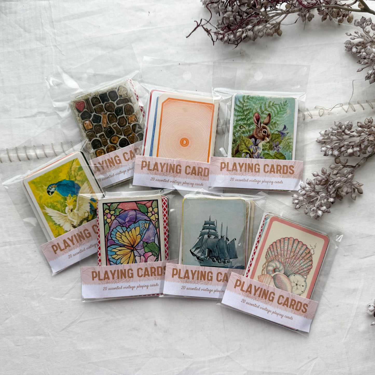 Assorted Play Card Pack- Set of 20 Different Cards