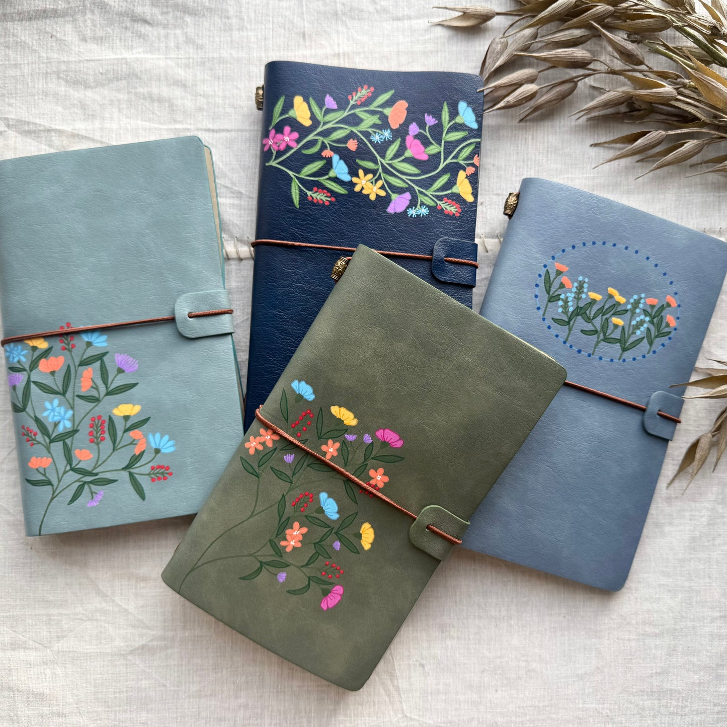 Travel Journal with Impression Stamping Kit