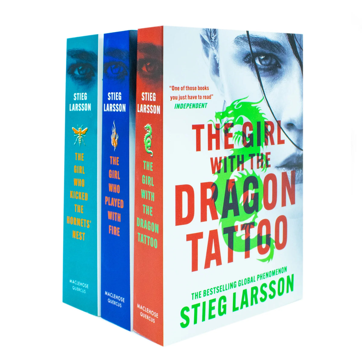 The Millennium Trilogy – Complete 3 Book Set: The Girl with the Dragon Tattoo, The Girl Who Played with Fire & More - By Stieg Larsson - Paperback