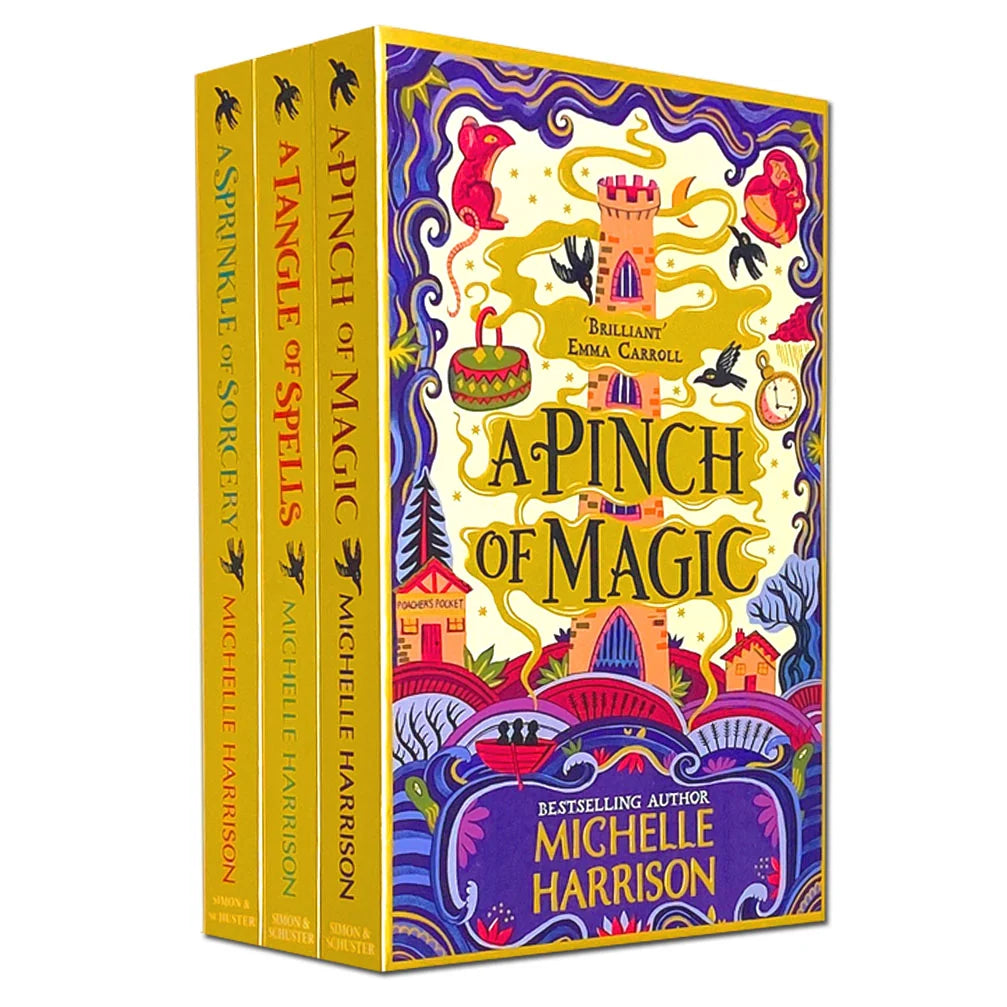 A Pinch of Magic Adventure Collection – 3 Book Set - By Michelle Harrison - Children's Fantasy & Magical Adventures