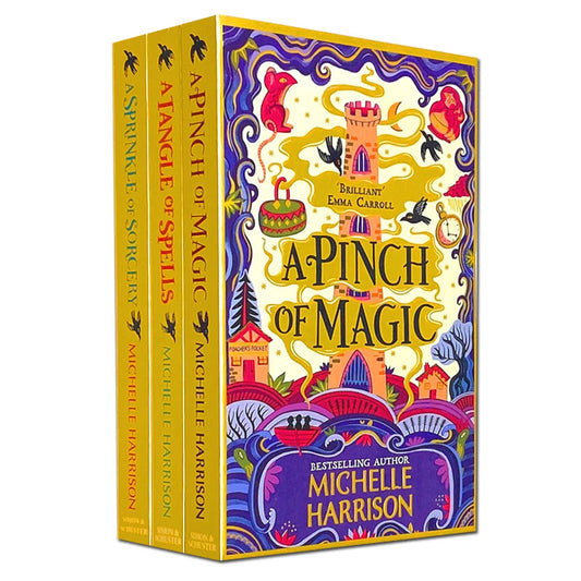 A Pinch of Magic Adventure Collection – 3 Book Set - By Michelle Harrison - Children's Fantasy & Magical Adventures