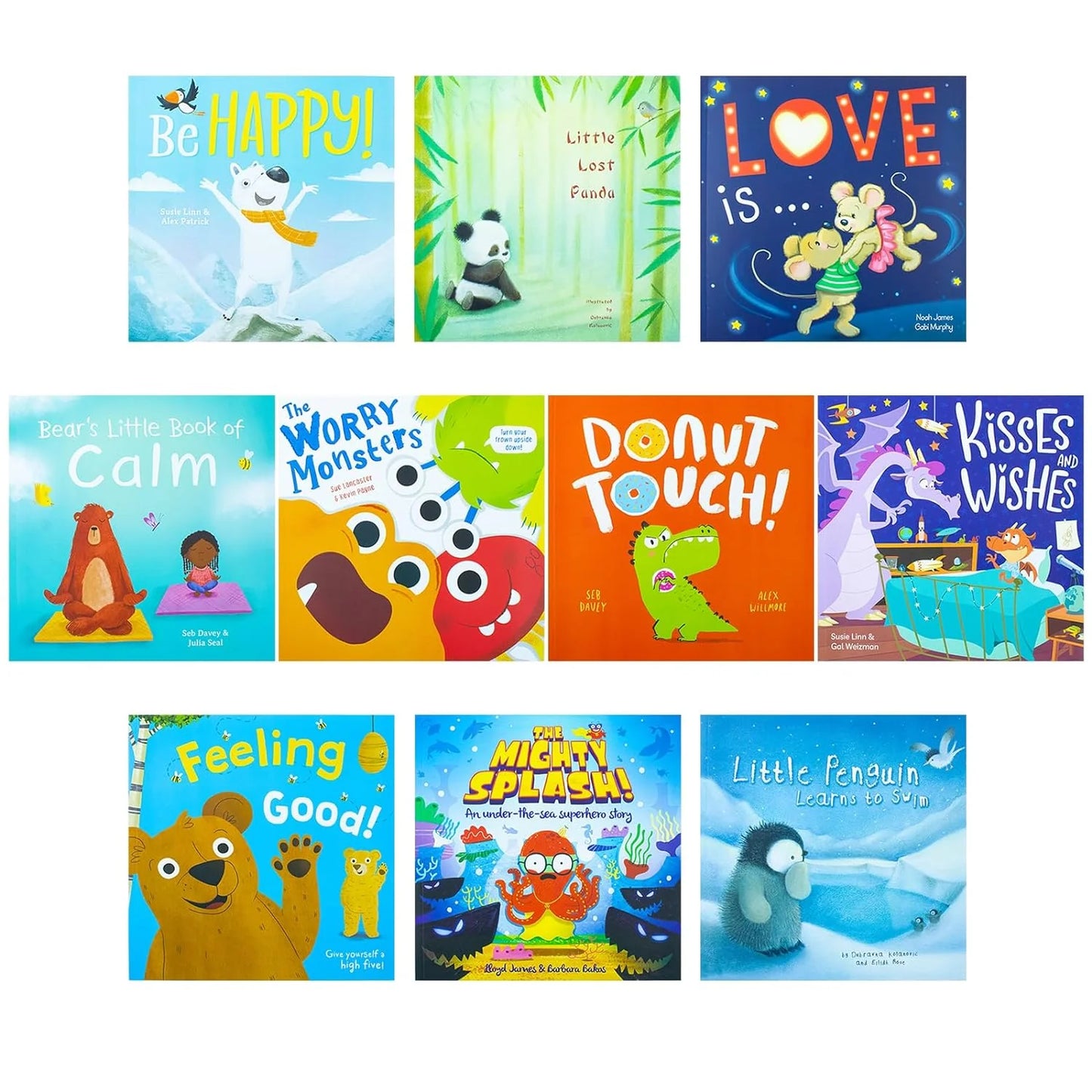 Best Behaviour – Let's Talk About Our Behaviour & Feelings – 10 Book Collection Set: Illustrated Stories About Emotions, Feelings, Kindness, Tantrums & Social Skills