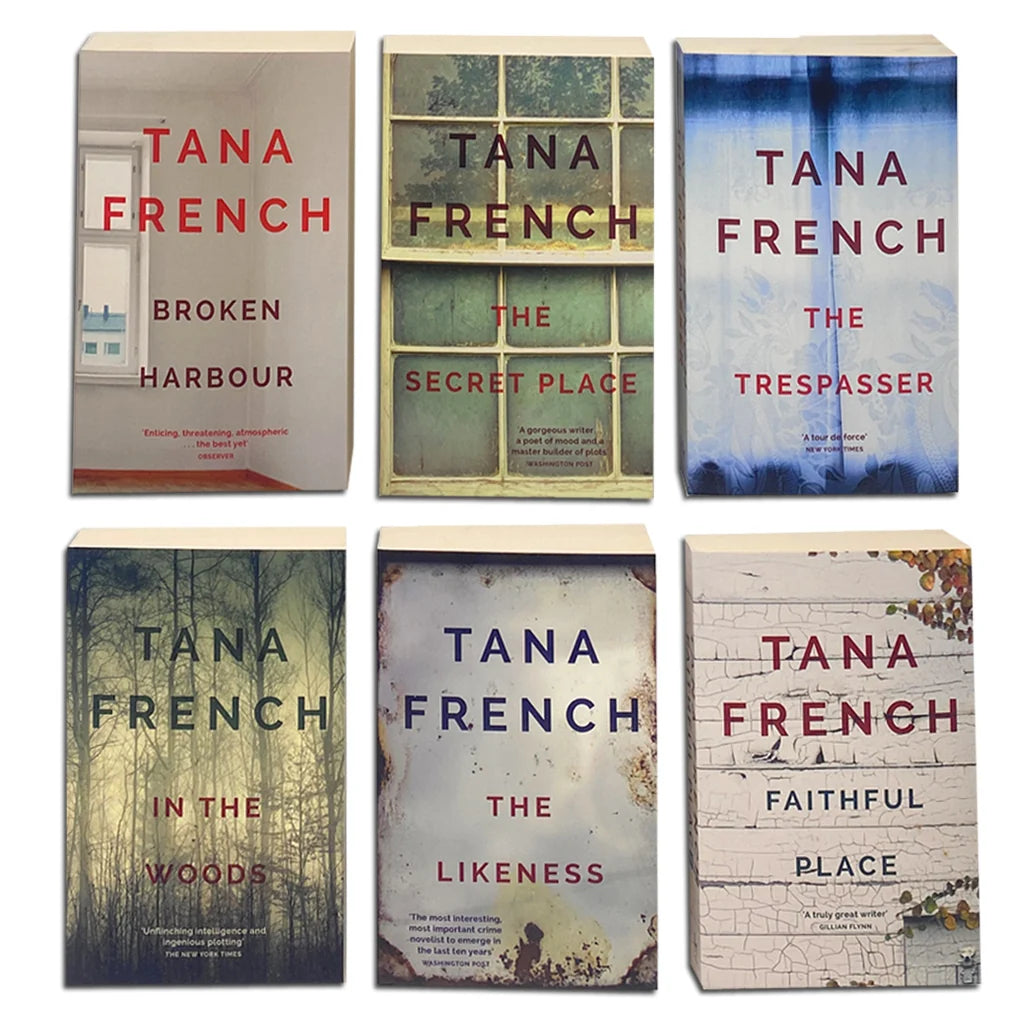 Dublin Murder Squad Series – Complete 6 Book Collection: In the Woods, The Likeness, Faithful Place & More - By Tana French - Paperback