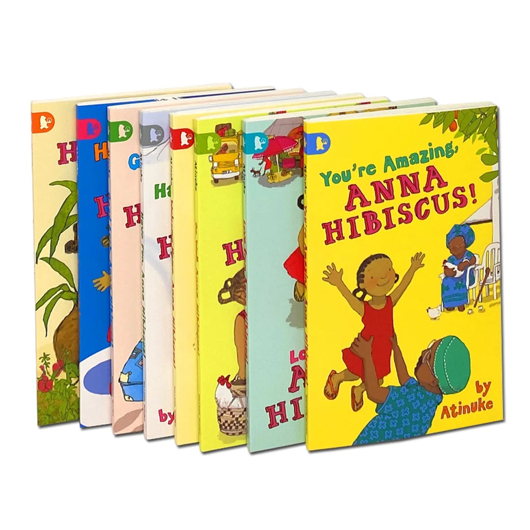 Anna Hibiscus – 8 Book Collection Set: Children's Stories of Family, Friendship & Adventure - By Atinuke - Paperback