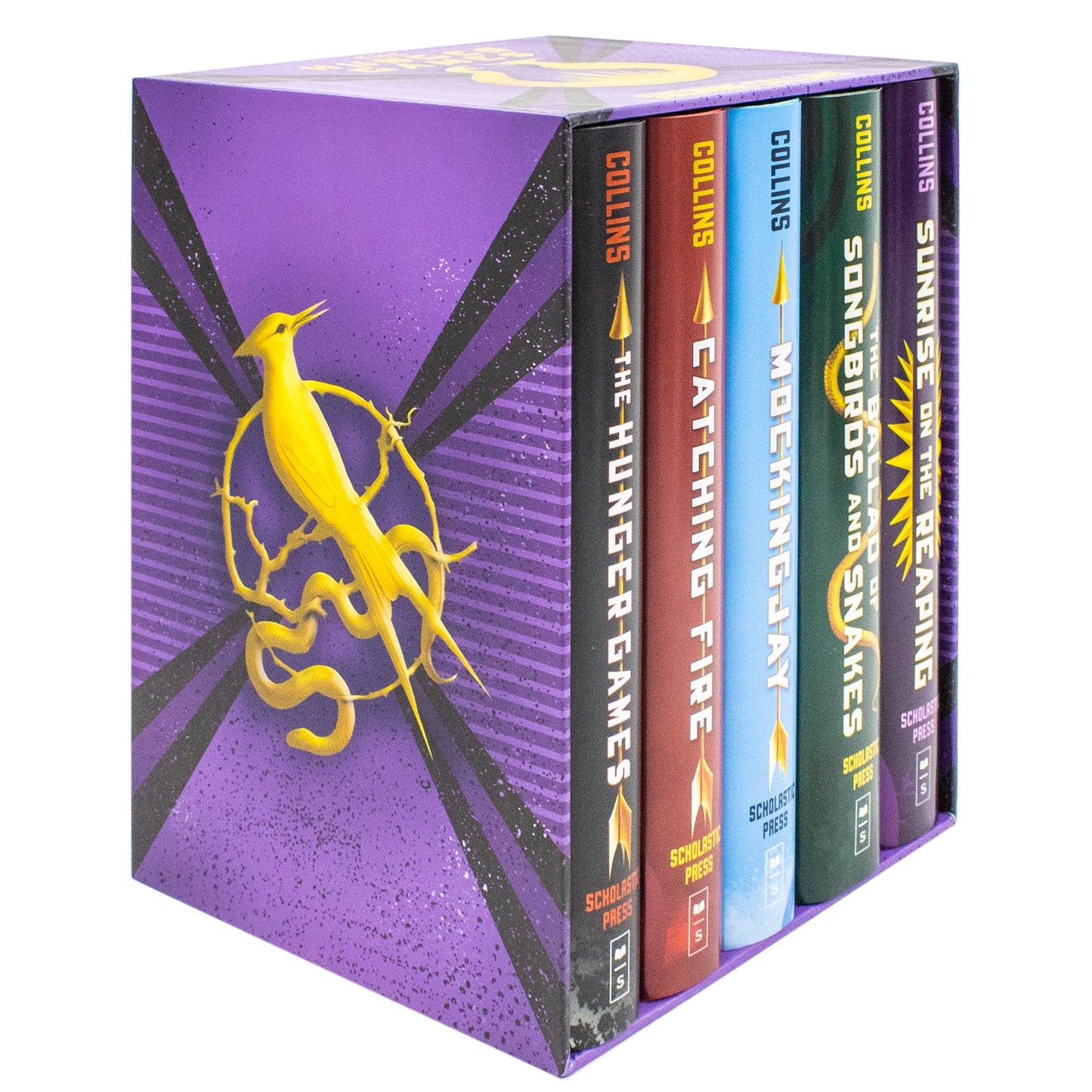 The Hunger Games – 5 Book Collection Set: Complete Series - By Suzanne Collins - Hardcover