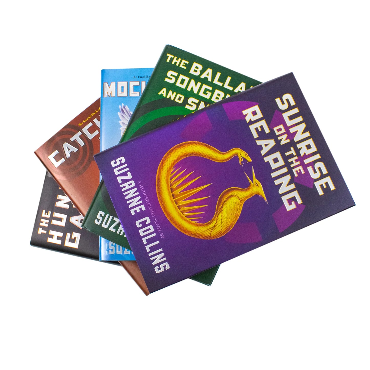 The Hunger Games – 5 Book Collection Set: Complete Series - By Suzanne Collins - Hardcover