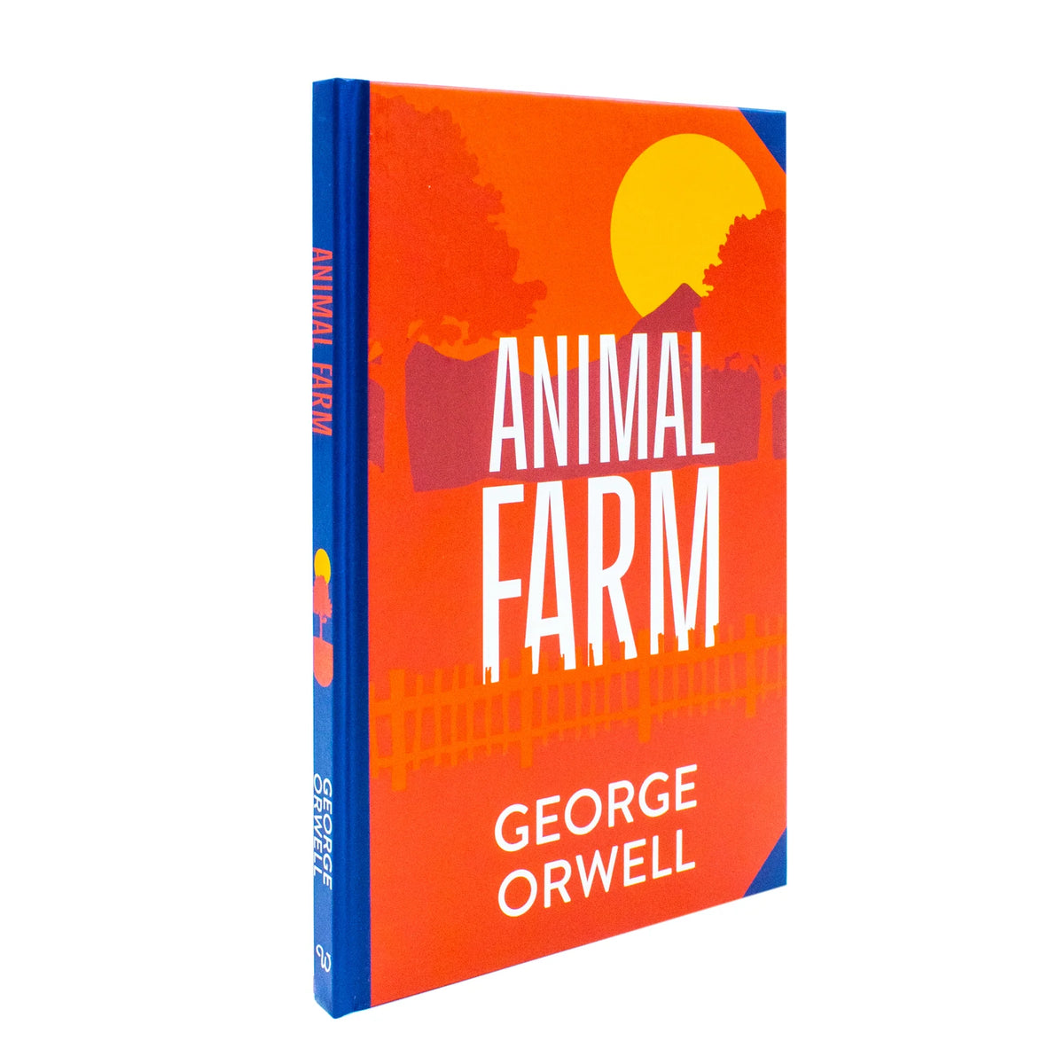 Animal Farm – Deluxe Hardcover Edition: Sprayed Edge Classic Novel - By George Orwell - Hardcover