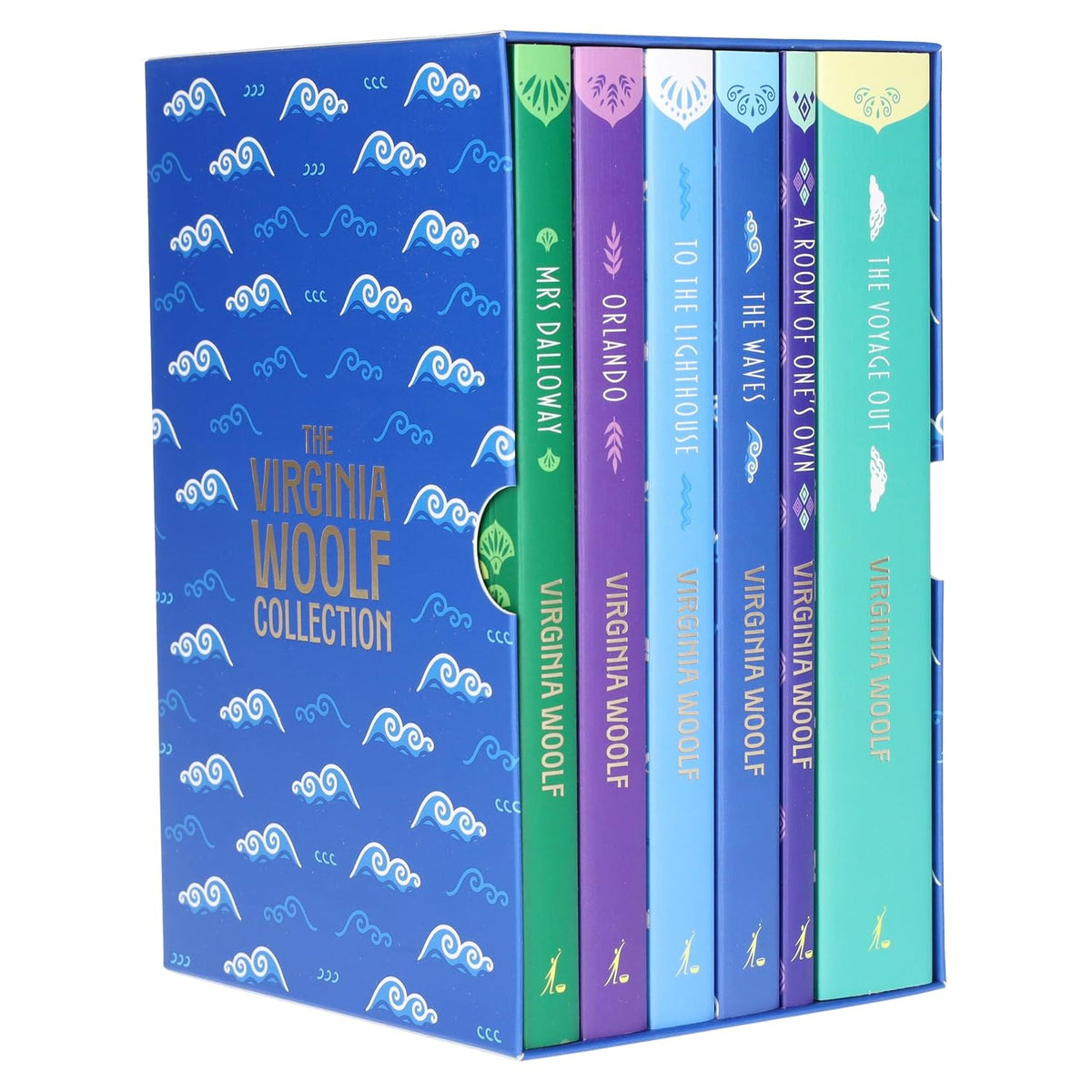 Virginia Woolf Collection – 6 Book Set: A Room of One’s Own, Mrs Dalloway, The Voyage Out & More - By Virginia Woolf - Paperback