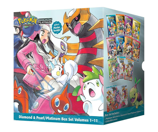 Pokémon Adventures Diamond & Pearl / Platinum Box Set: Includes Volumes 1-11 - Hidenori Kusaka - Paperback