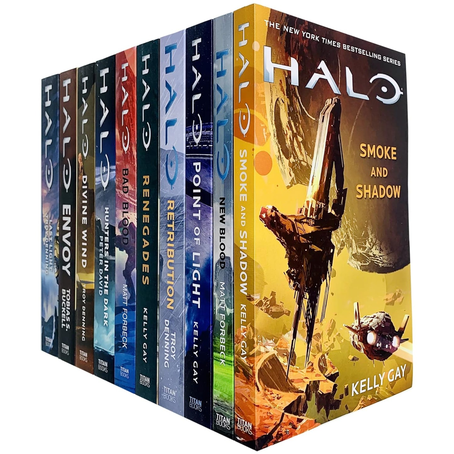 Halo Series Collection – 10 Book Set - Inspired by the Halo Universe - Paperback