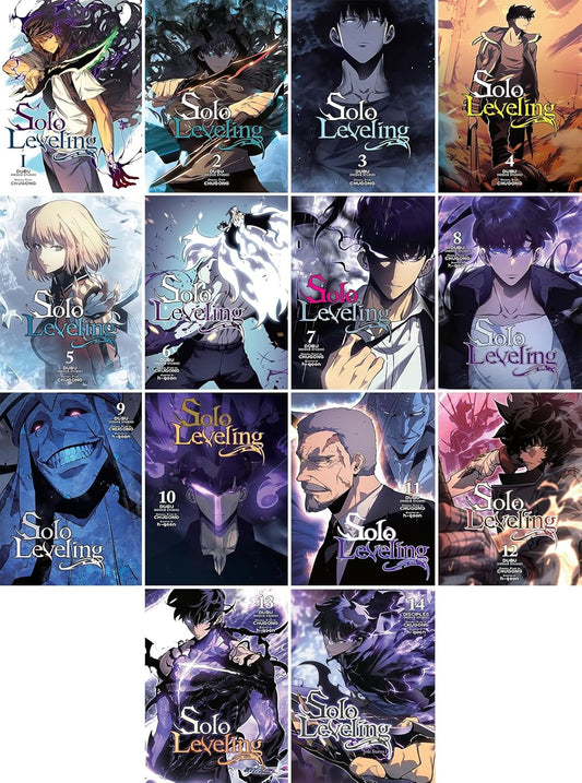Solo Leveling Complete Manga Collection – Volumes 1–14 -  by Chugong - Paperback
