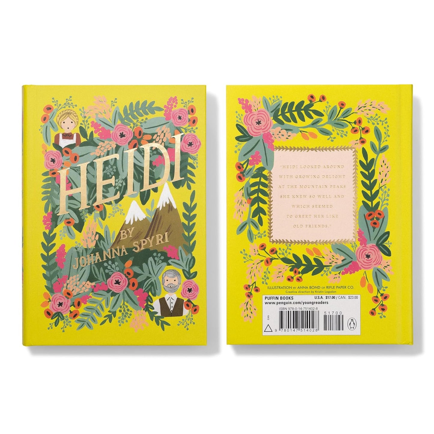 The Puffin in Bloom 4-Book Collection: Anne of Green Gables, Heidi, Little Women, and a Little Princess