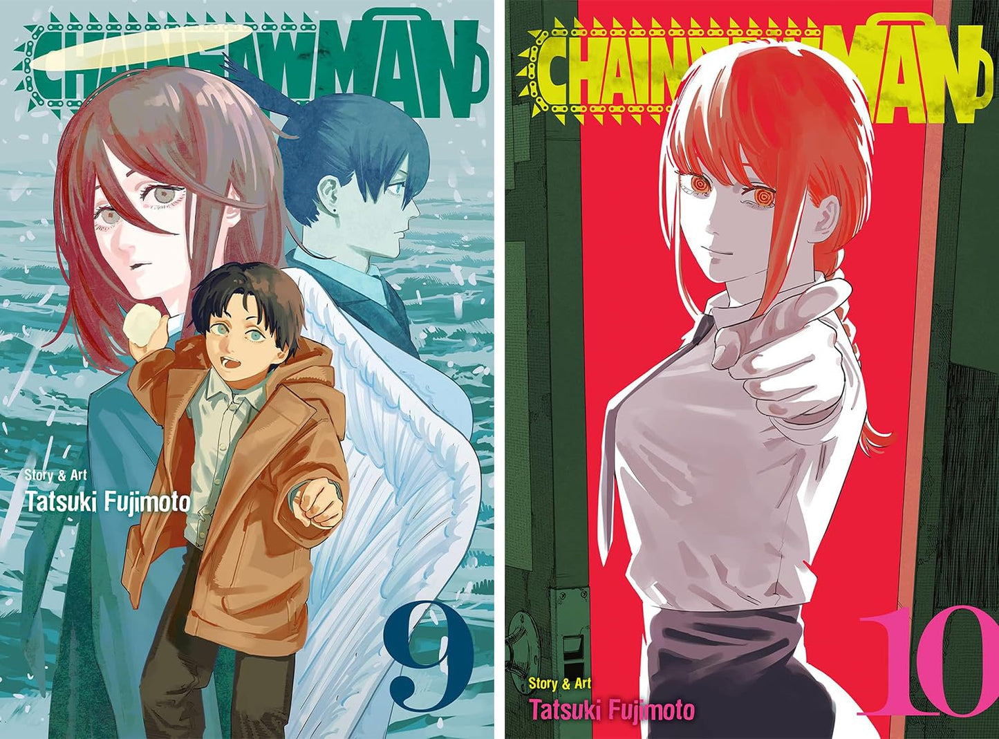 Chainsaw Man 11-Book Collection Set (Volumes 1–11) - by Tatsuki Fujimoto - Manga Paperback