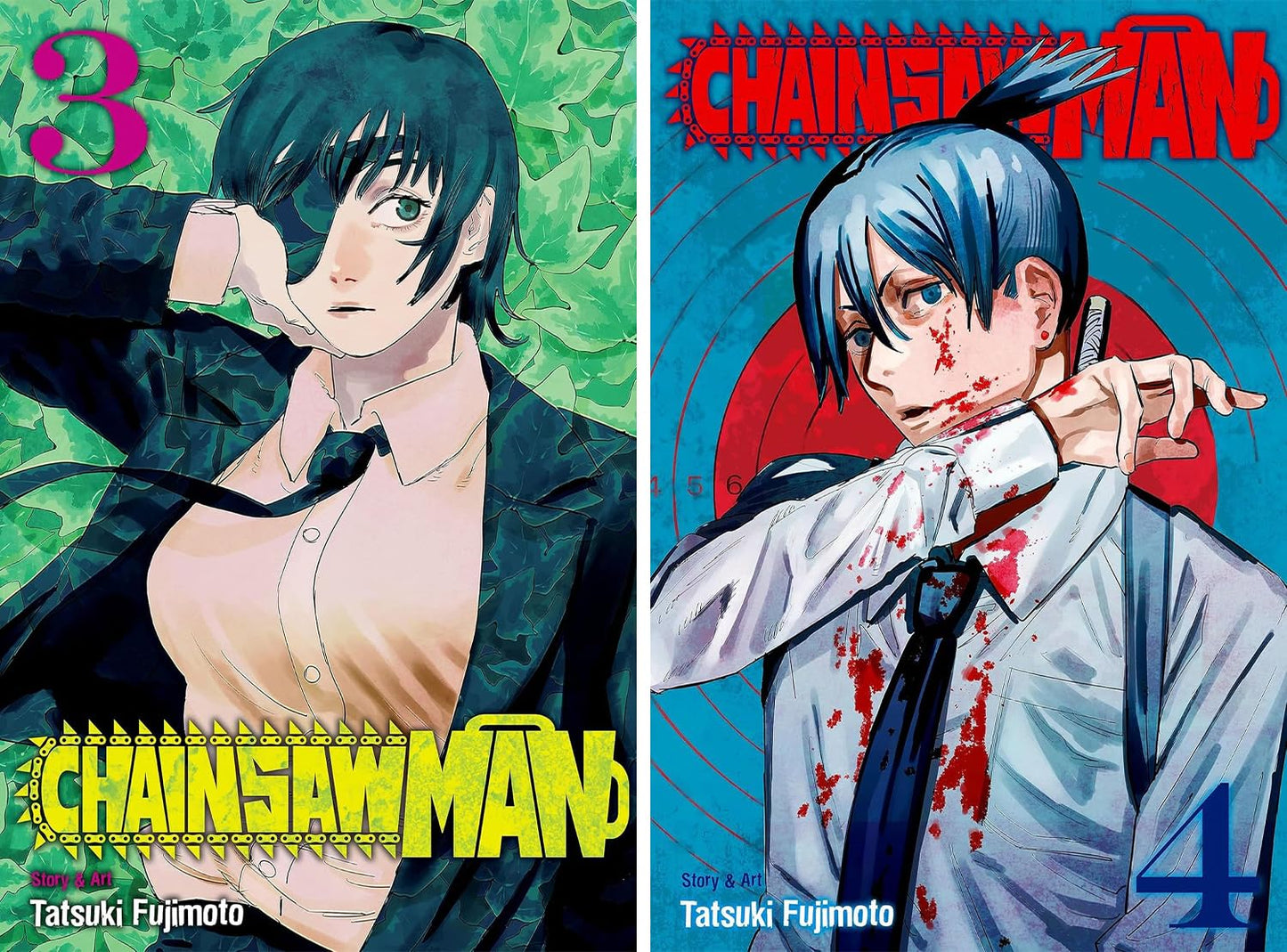 Chainsaw Man 11-Book Collection Set (Volumes 1–11) - by Tatsuki Fujimoto - Manga Paperback