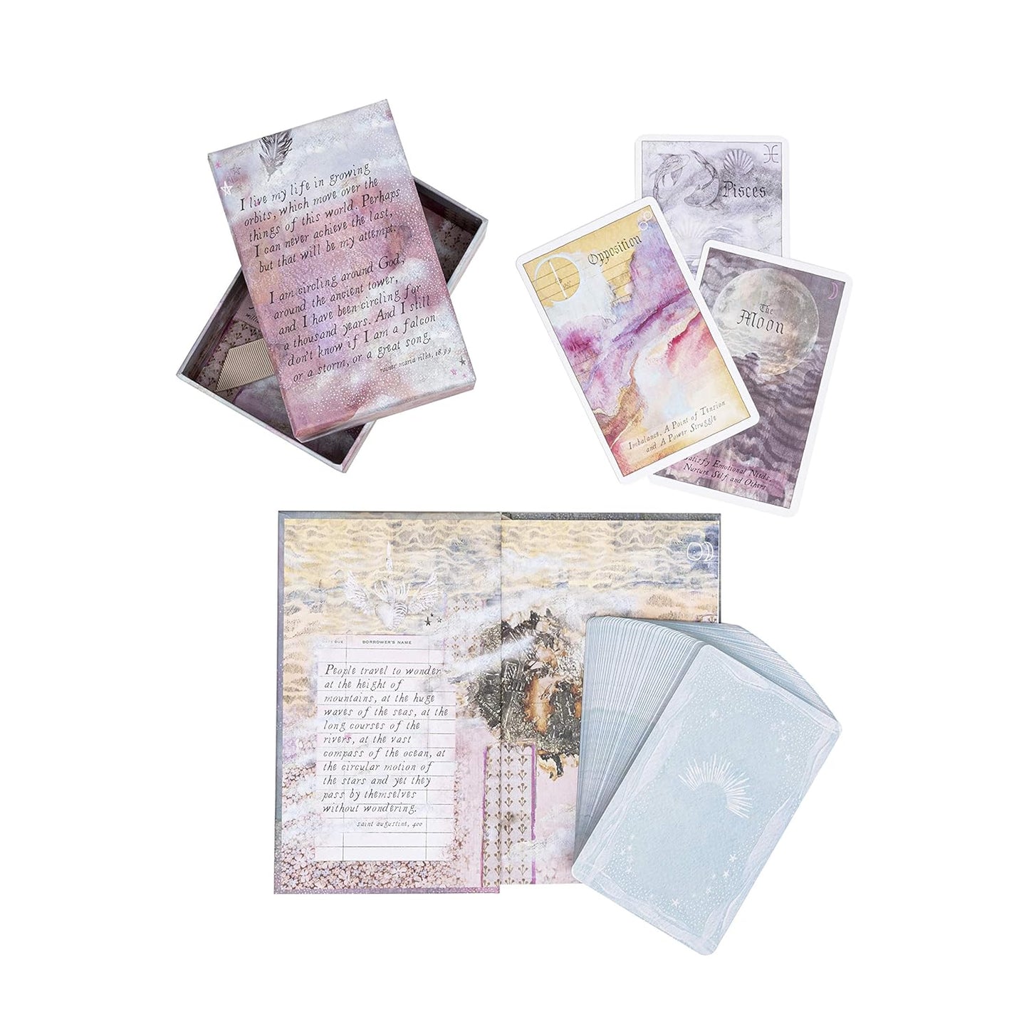 Heavenly Bodies Astrology: Deck and Hardback Guidebook (Deluxe Boxset) - By Lily Ashwell - Set