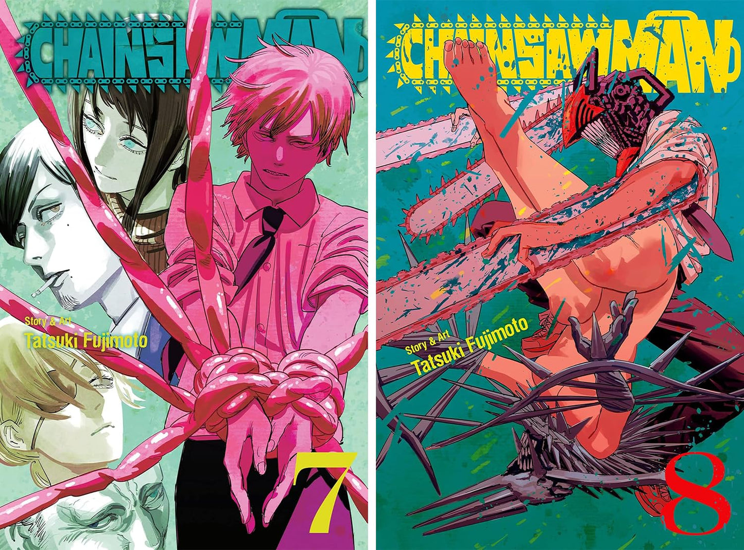 Chainsaw Man 11-Book Collection Set (Volumes 1–11) - by Tatsuki Fujimoto - Manga Paperback