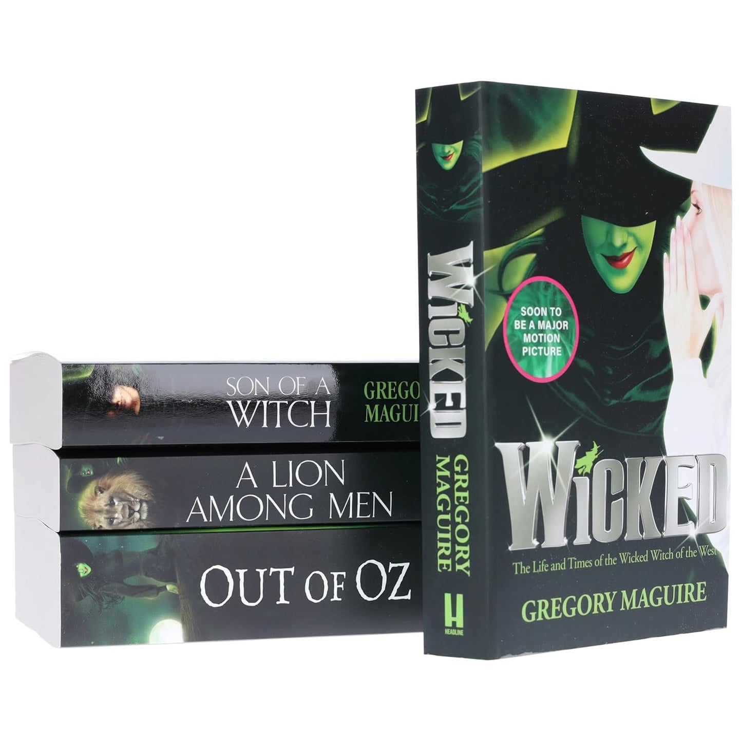 Wicked Years Series 4 Books Collection Set: Wicked, Son of a Witch, A Lion Among Men & Out of Oz - Gregory Maguire