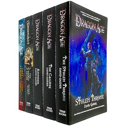 David Gaider Dragon Age Series 5 Books Collection Set