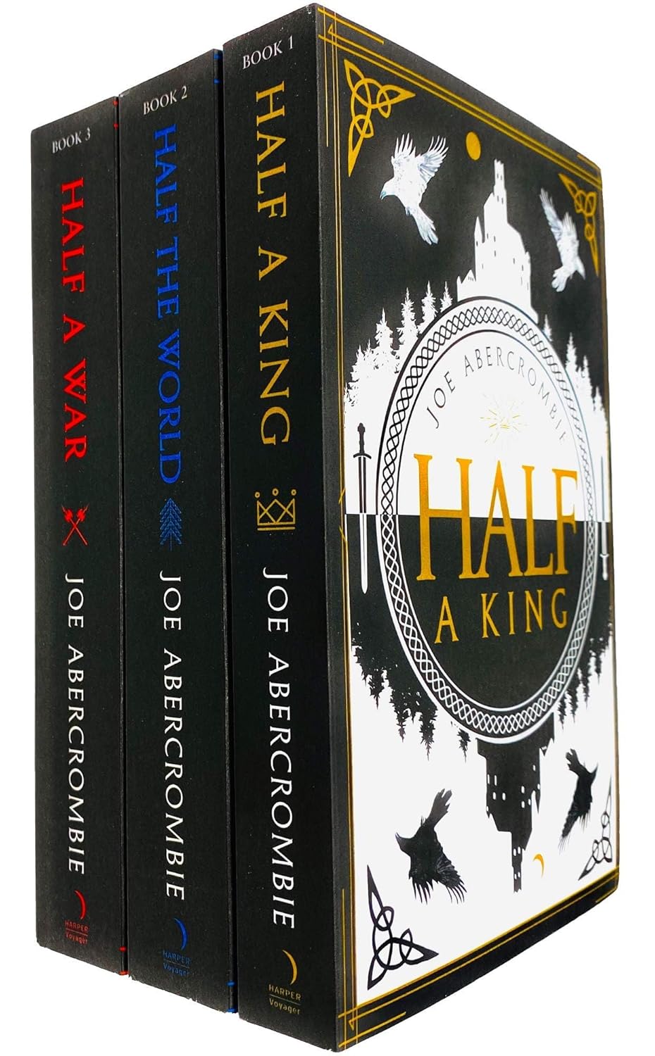 Shattered Sea Series 3 Books Collection Set by Joe Abercrombie (Half a King, Half the World, Half a War)