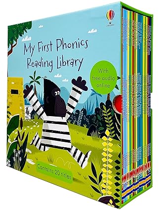 My First Phonics Reading Library 20 Books Collection Set - Usborne