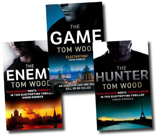 Victor the Assassin Series By Tom Wood - 3 Book Set - The Game, the Enemy, the H