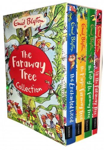 New The Magic Faraway Tree Collection 4 Books Set Pack,(Up The Faraway Tree, The