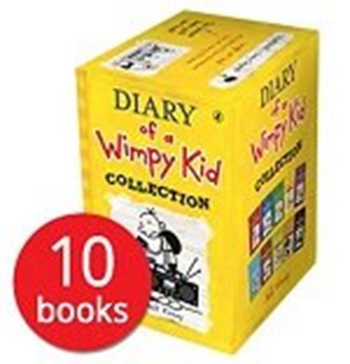 Diary of a Wimpy Kid Collection (Set of 10) [Paperback] [Jan 01, 2013] Jeff Kinn