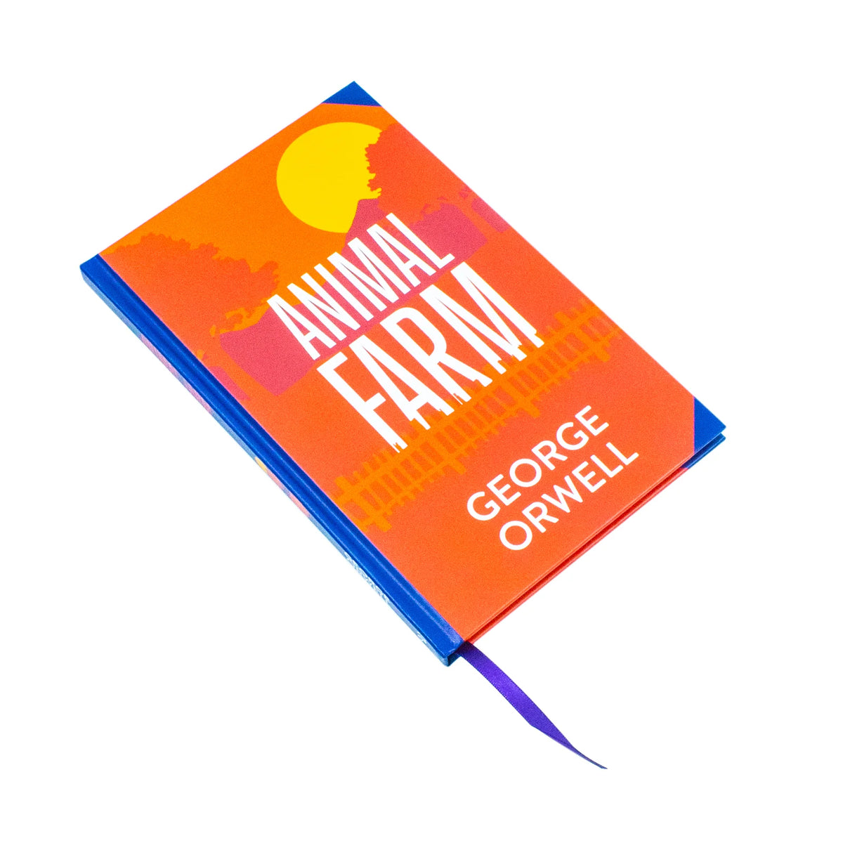 Animal Farm – Deluxe Hardcover Edition: Sprayed Edge Classic Novel - By George Orwell - Hardcover