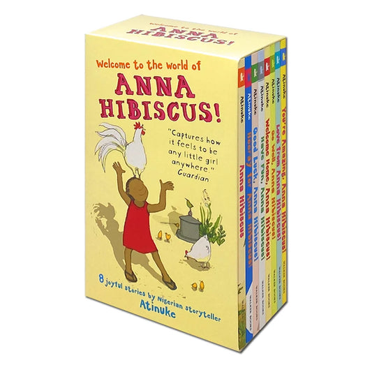 Anna Hibiscus – 8 Book Collection Set: Children's Stories of Family, Friendship & Adventure - By Atinuke - Paperback