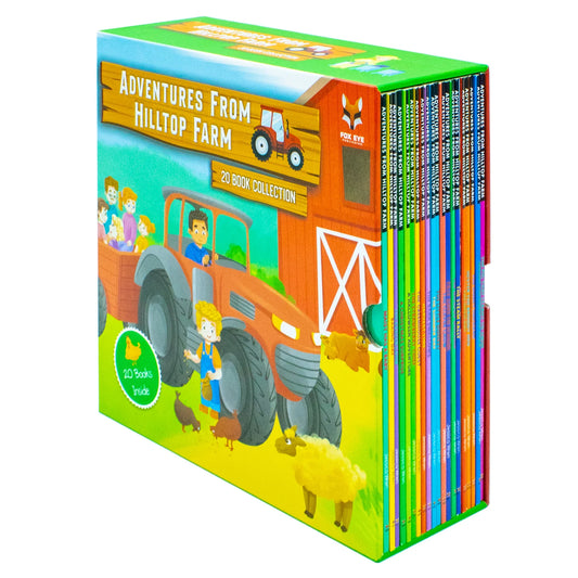 Adventures From Hilltop Farm – 20 Book Collection: A Christmas Surprise, A Halloween Adventure, Baking Day & More - Paperback